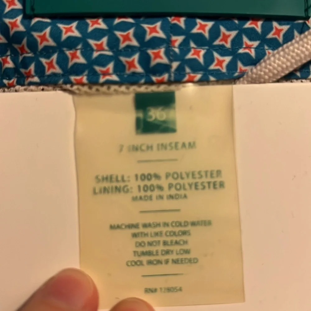 Bonobos Watermelon Print Swim Trunks Size 36